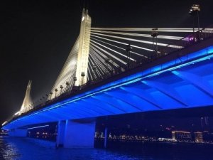 广州珠江两岸2017年亮化实景